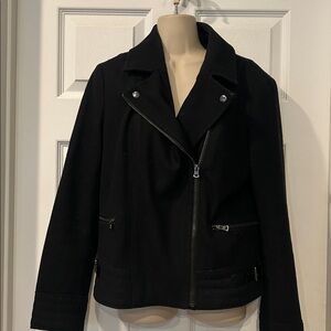 Banana Republic Wool Moto Jacket Size S